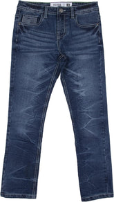 CULTURA Boys Pants, Big Boy & Little Kids Stretch Slim Fit Jeans for Boys Size 4-20